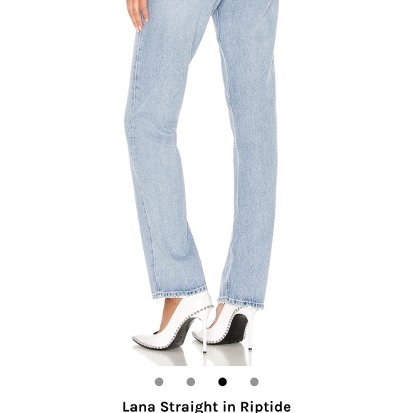 Agolde lana jeans in ripetide - Picture 2 of 5
